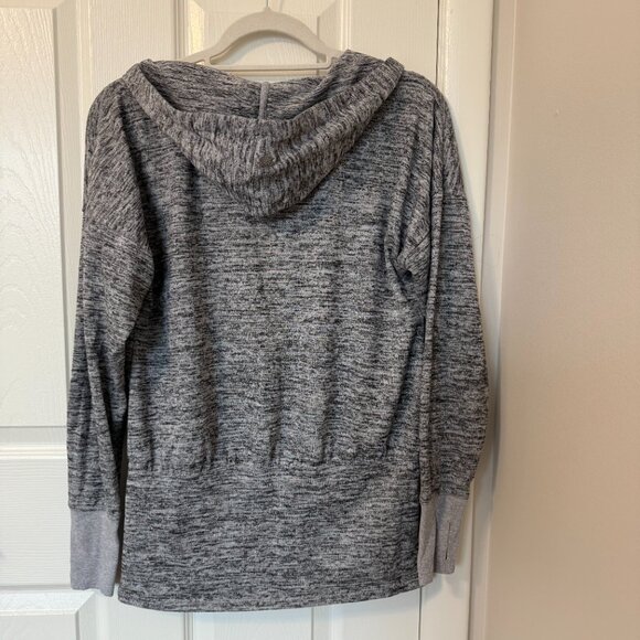 Athleta Batwing & Robin Cowlneck Hooded Pullover Sweatshirt Women's Size Small - Picture 3 of 10